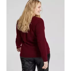 Budget ๐ Charter Club ๐ฉ Women's Paisley-Print Lace Top, Created For Macy's Ravishing Red Combo โ