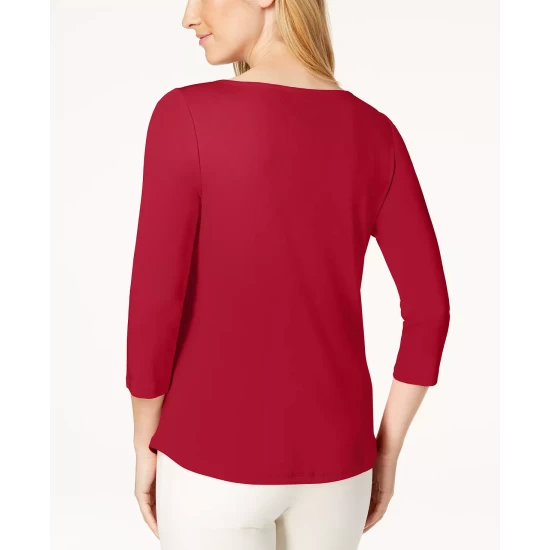 Coupon 👍 Charter Club Cubic Zirconia And Imitation Pearl Lariat Necklace & Drop Earrings Boxed Set, Created For Macy's Silver ❤️