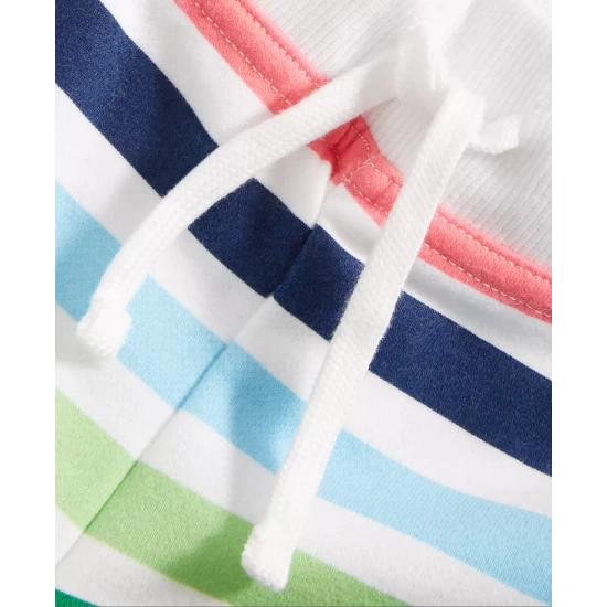 Best Sale โค๏ธ Charter Club Kids' Printed Striped Matching Jogger Pants, Created For Macy's Medieval Blue Multi Stripe ๐ - Image 6