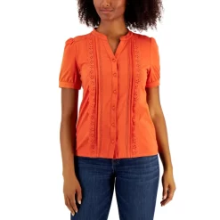 Cheapest โญ Charter Club Ombre Stone Heart Pin, Created For Macy's Silver ๐