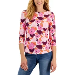 Hot Sale ๐ Charter Club Plus Size 100% Cashmere Oversized Turtleneck Sweater, Created For Macy's Fushsia ๐งจ